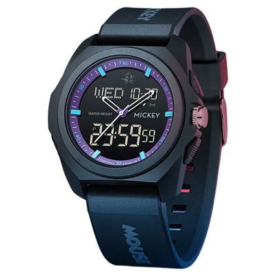 迪士尼电子手表男款学生只看时间