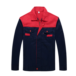 包邮装修工装套装男女上衣春秋长袖劳保汽修工作服耐磨绣字定制