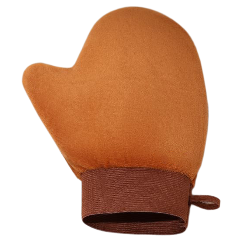 擦身体乳手套抹防晒素颜霜美黑油涂抹神器植绒防水手套懒人专用