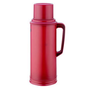 清水家用热水瓶传统木塞老式大容量保温壶塑料壳玻璃内胆学生暖壶