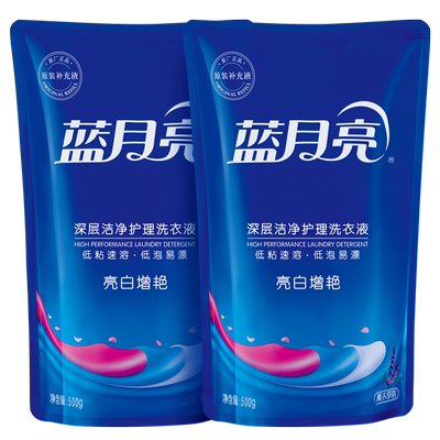 蓝月亮洗衣液袋装补充装