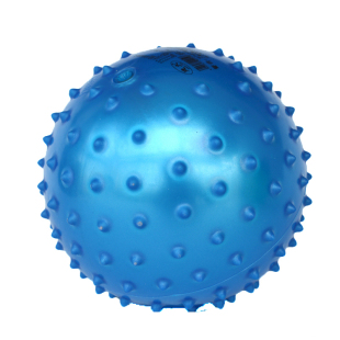 儿童幼儿园跳操表演6寸软按摩球 微笑广场舞韵律操手抓带刺刺球具