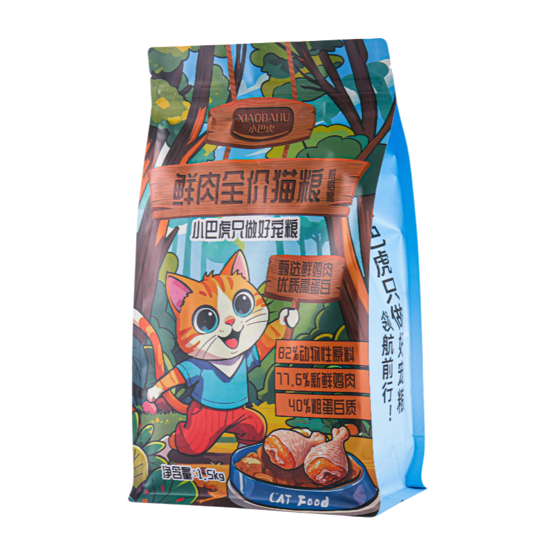 小巴虎BARHOO烘焙猫粮全价全期幼猫成猫咪鲜鸡肉营养主粮鲜肉猫粮