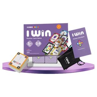 I Win英语自然拼读扑克牌桌游长短元音配对游戏CVC带美音教学视频