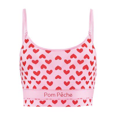 彭派奇轻运动印花美背文胸