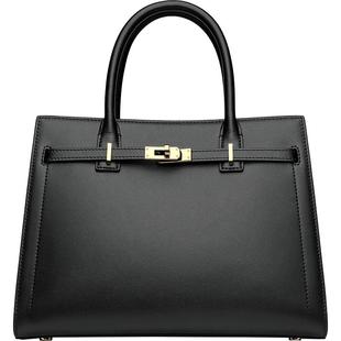 金利来新款真皮手拎手提结婚包通勤单肩斜跨包妈妈包大容量托特包