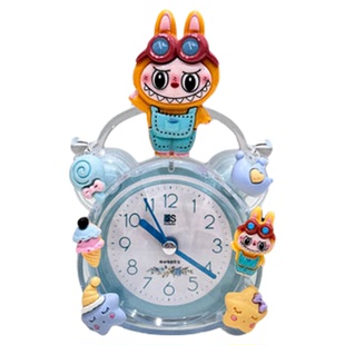 闹钟儿童女孩高颜值学生宿舍初中生专用起床神器强力叫醒2025新款