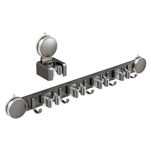 吸盘拖把壁挂夹卫生间免打孔拖把夹挂扫把拖布挂钩固定架收纳神器