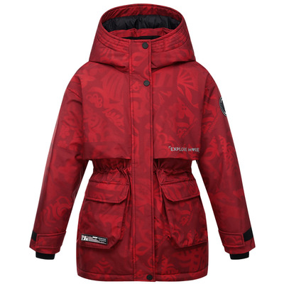 波司登中长款儿童羽绒服