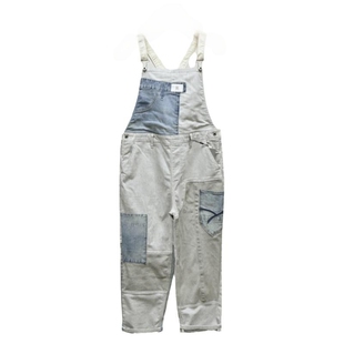 中国想象ABLE JEANS男女牛仔裤背带连体裤阔腿宽松中性连身衣长裤