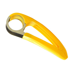 香蕉切片器不锈钢切banana刀香肠工具切水果分割器火腿肠切割神器