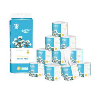 120g/卷好百年厕纸巾空芯卷纸家用实惠装卫生间卫生纸母婴适用5层