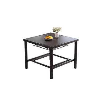 冬季烤火桌家用2024新款全套可折叠正方形吃饭桌烤火架取暖炉茶几