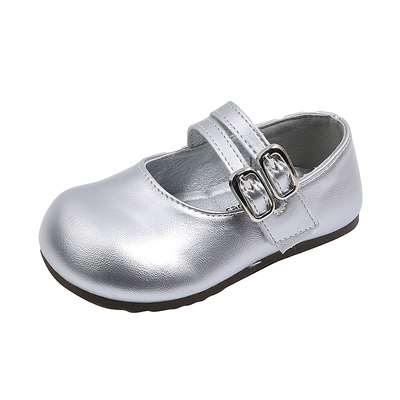 女童洋气玛丽珍小皮鞋春秋新款