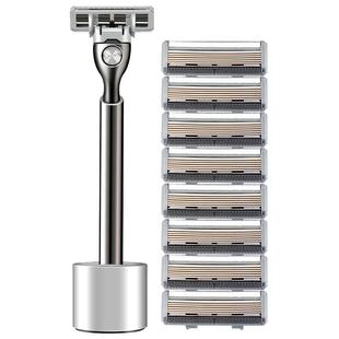 德国刀头阿帕奇手动剃须刀6层刀片刮胡刀头刀头男士老式套阿帕齐