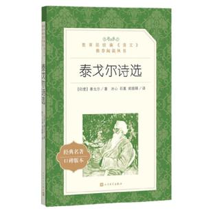 泰戈尔诗选 人民文学出版社正版原著九年级上册读必课外书世界名著 初三语文阅读老师推 荐诗集诗选 初中生无删减青少年课外书阅读