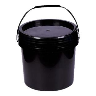 5升开口桶大口塑料桶10升PP机油涂料油漆桶5KG提手水桶方桶耐酸碱