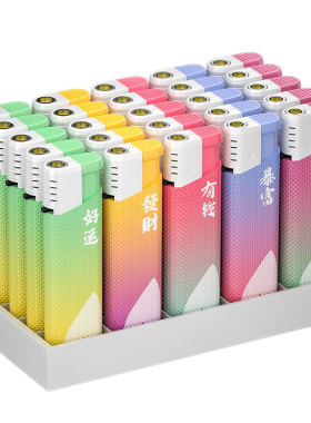 2026年新款正品加宽加厚防风一次性打火机耐用定制订做印字批发