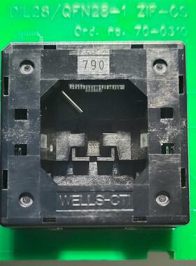 【请询价】DIL28/QFN28－1 ZIF－CS ，ord 70－0