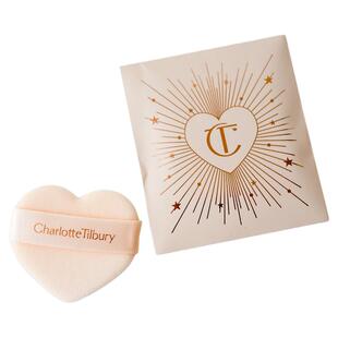 包邮！CT赠品粉扑原装散粉蜜粉粉扑超薄限定爱心粉扑