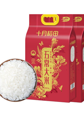 十月稻田五常大米5kg*2东北大米