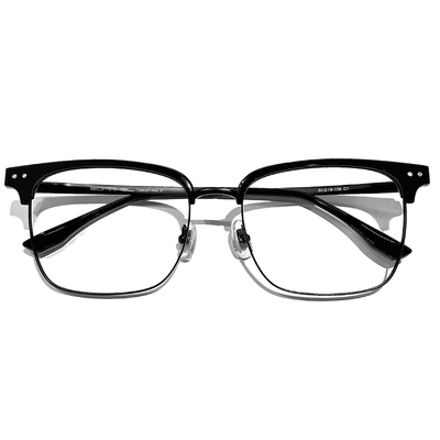 吉兰斯半框纯钛近视眼镜