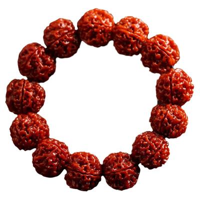 大金刚单圈爆肉纹原籽菩提手串