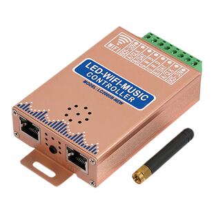 涂鸦WiFi幻彩灯带灯条控制器音乐频谱实时显示输入字符支持TM1814