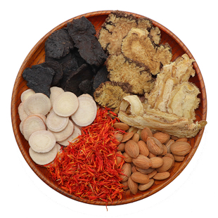 罗大伦桃红四物汤四物饮熟地白芍当归红花桃仁川芎泡水泡脚包红花