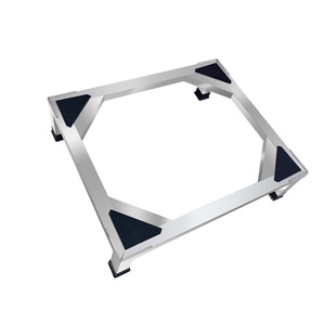 不锈钢洗衣机底座架加高滚筒支架波轮洗衣机通用托架冰箱架置物架