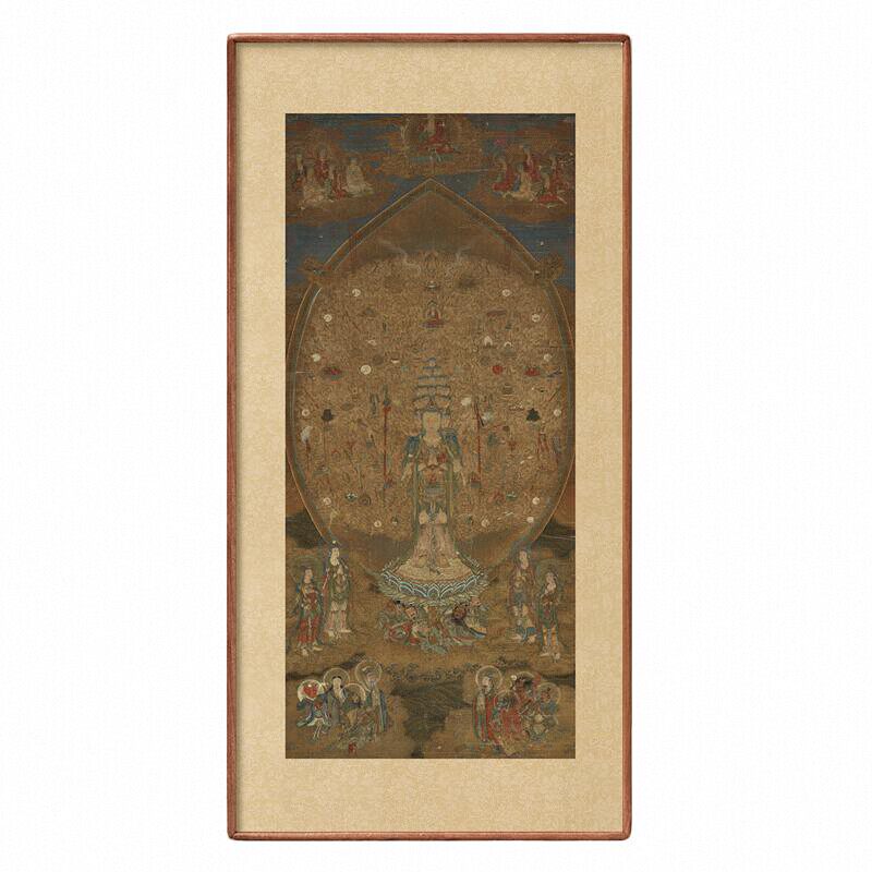 南宋千手千眼观音像版画装饰画
