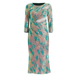 创意狐2025新款高级感晚礼服亮片礼服裙高端宴会年会主持人演出服