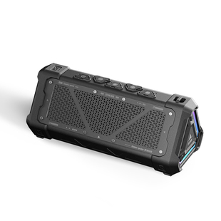 不见不散户外车载蓝牙音箱便携式播放器插卡超重低音炮防水小音响