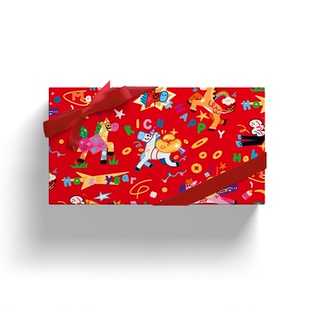 2026马到福来喜庆红色新年礼物包装纸大尺寸马年春节结婚本命年生日伴手礼盒礼品纸高级感花束打包纸装饰彩纸