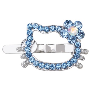 超闪hellokitty满钻镂空发夹磁吸扣蝴蝶结凯蒂猫小号刘海侧边夹子