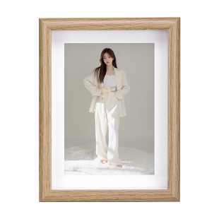 玻璃相框摆台支架加打印照片6寸7寸八寸洗照片做成空框挂墙定制