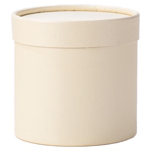 小号抱抱桶插花桶圆形迷你小花盒纯色小圆筒花束包装盒圣诞节礼盒