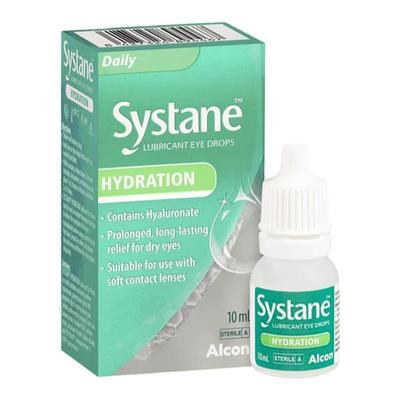 新西兰思然Systane玻璃酸钠长效保湿眼药水单瓶10毫升人工眼泪