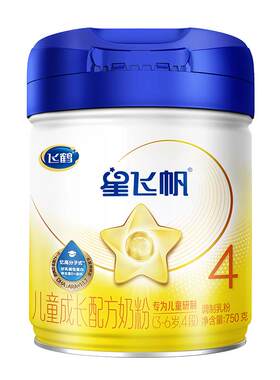 飞鹤星飞帆4段儿童成长奶粉750g