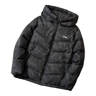 李宁儿童羽绒服外套男童冬季2026新款中大童青少年加厚保暖童装