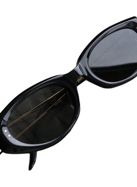 kaka韩系千金高级感墨镜复古防紫外线防晒可配近视带度数kunst