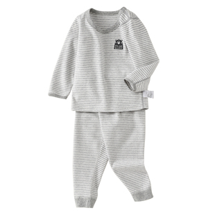 男童秋衣秋裤套装全棉衬衣衬裤宝宝纯棉磨毛儿童内衣a类2025新款