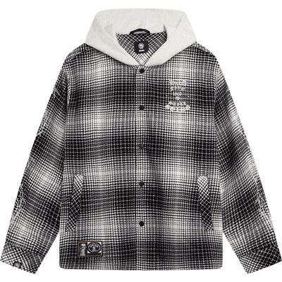 李宁1807联名宽松连帽男衬衫外套