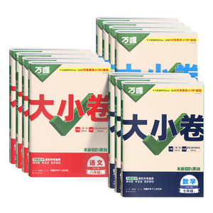 万唯大小卷七八九期中末单元训练