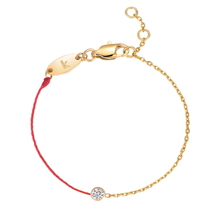 单钻红绳手链女2025新款潮轻奢小众高级感手环手饰送女友闺蜜礼物