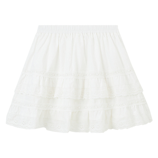 布丁哈鲁春装女童童装洋气裙子2026春季新款儿童甜美元气半身裙