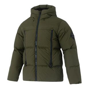 安德玛UA官方户外运动服2025秋季新款保暖羽绒服连帽外套1384641