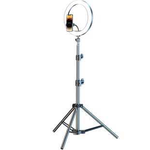 手机直播补光灯环形桌面网红设备面部打光灯直播间拍摄自拍视频录制美颜嫩肤明肌柔光灯珠宝饰品带货室内补光