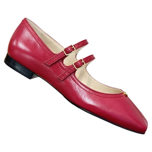 STELLA LUNA露娜女鞋双条细带浅口玛丽珍鞋方头低跟单鞋SL124017