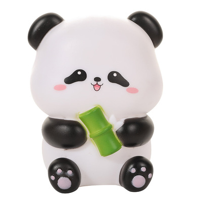 熊猫抱竹小夜灯氛围感摆件可爱